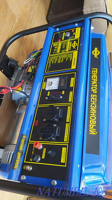Генератор 6,5 кВт бензин. MAGNAT GFE 6500 220. 4 тактілі.  Петропавл - изображение 2