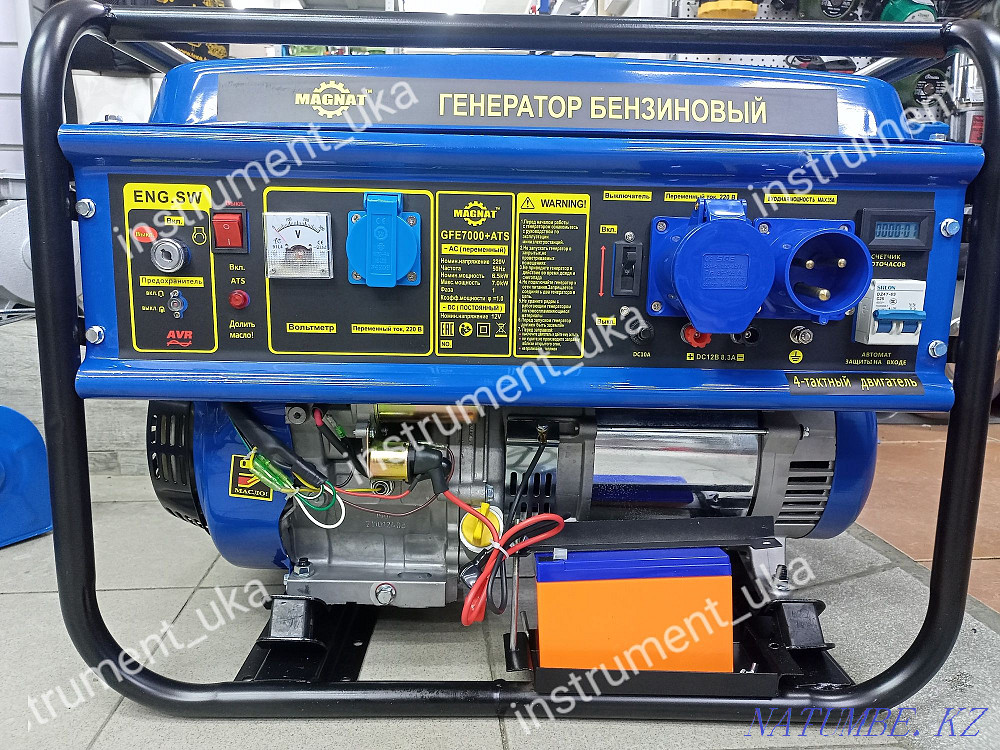 Gasoline generator Magnat gfe7000 + ats Ust-Kamenogorsk - photo 1