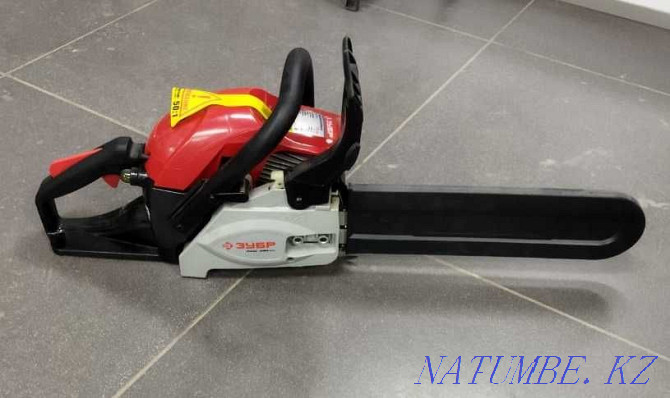 Petrol chain saw 62.000 tg. Chainsaw Zubr PBTs 380 35P Astana - photo 2