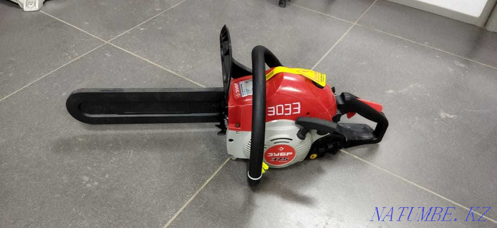 Пила бензиновая цепная 62.000 тг. Бензопила Зубр ПБЦ 380 35П Астана - изображение 3