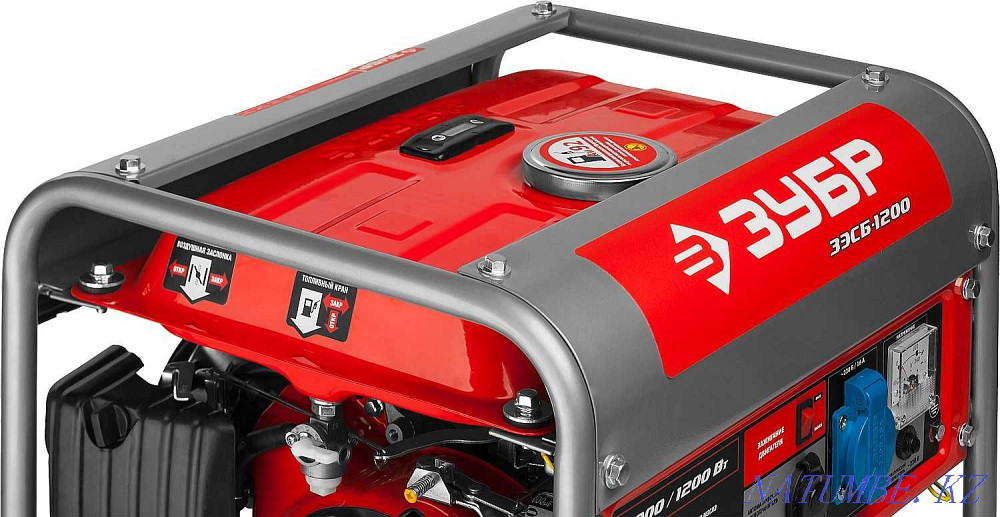 Генератор Зубр 1.2 кВт, 70.000тг Астана - изображение 2