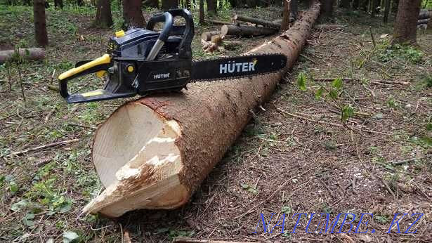 Chainsaw HUTER BS-62 m3. Very powerful. Almaty - photo 1