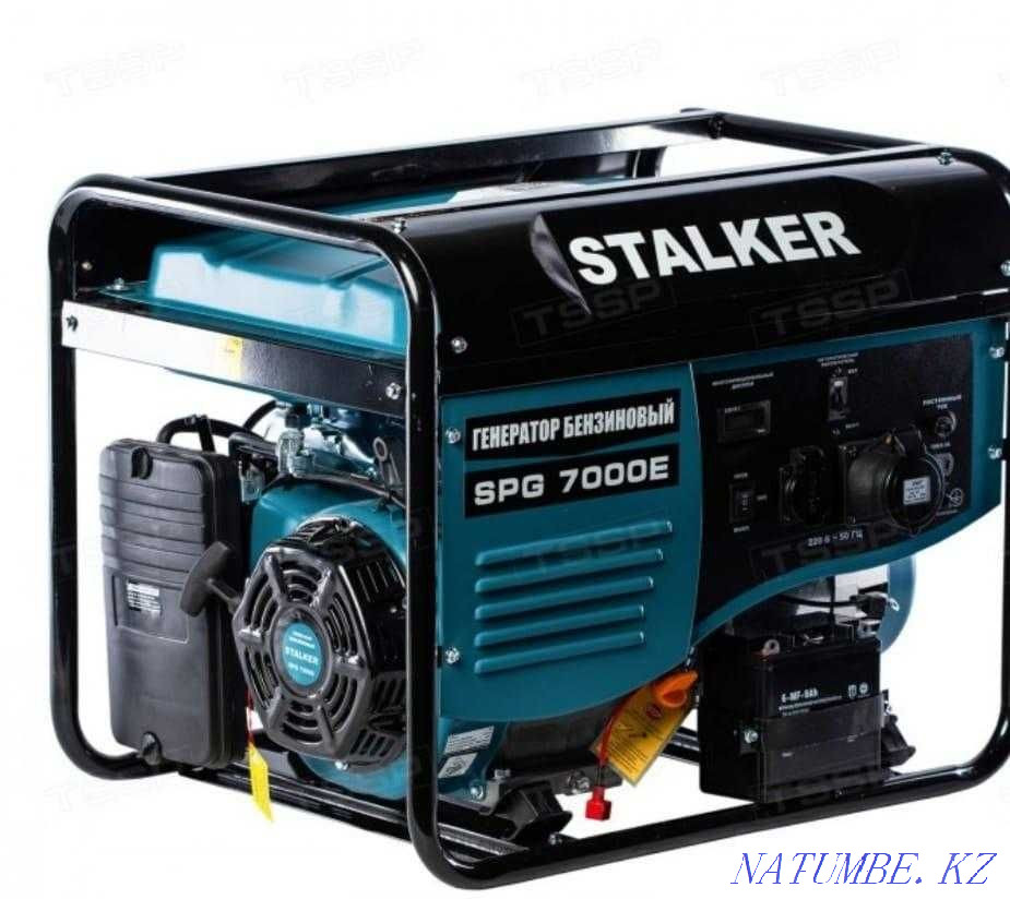 Gasoline generator STALKER SPG 7000 E Astana - photo 1