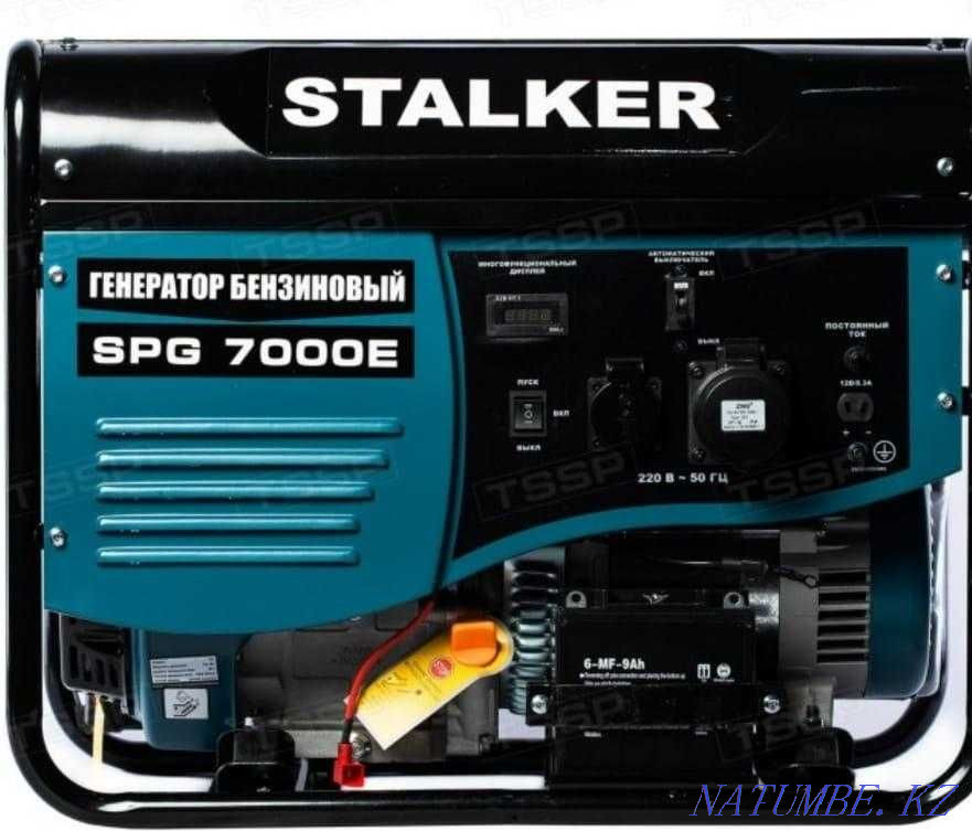 Gasoline generator STALKER SPG 7000 E Astana - photo 7