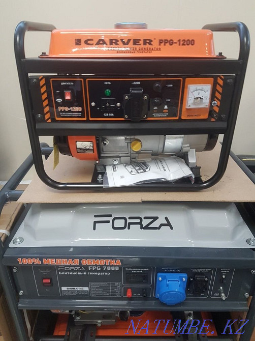 Бензин генераторы, электр станциясы, қозғалтқыш, генератор.  Қостанай  - изображение 1