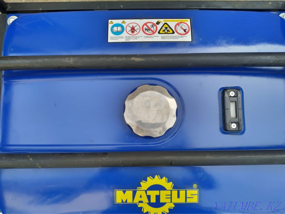 Бензин генераторы MATEUS 6.5  Алматы - изображение 3