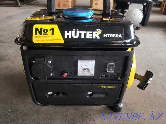 Portable gas generator HUTER HT950A Almaty - photo 1