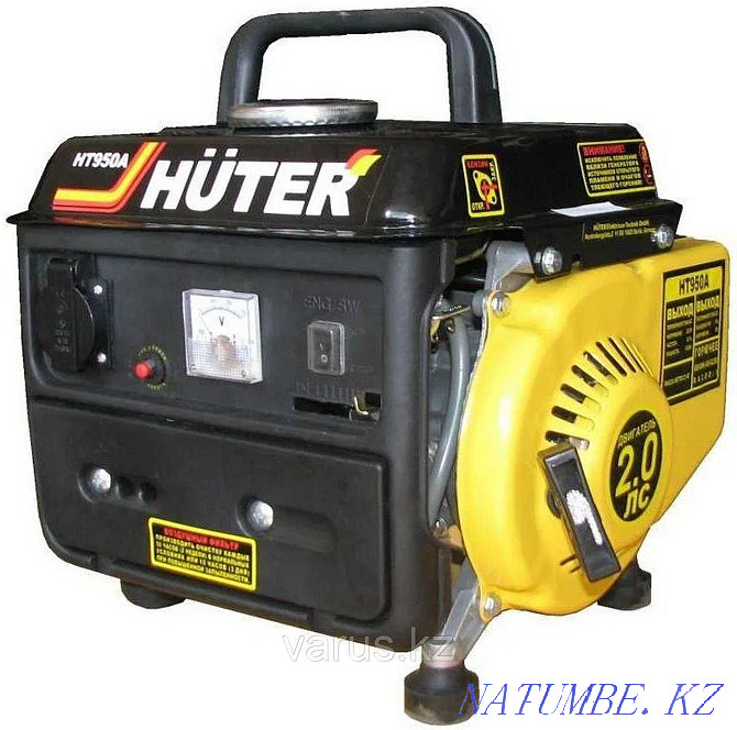 Portable gas generator HUTER HT950A Almaty - photo 4