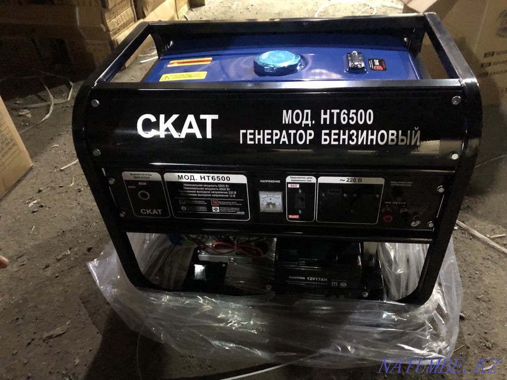 Генератор, қозғалтқыш, генератор 6,5 кВт, кесе  Алматы - изображение 3