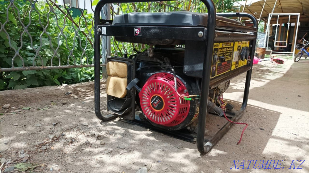 Hüter 6500 генераторы газ қозғалтқышы чабанка газ генераторы  Алматы - изображение 3