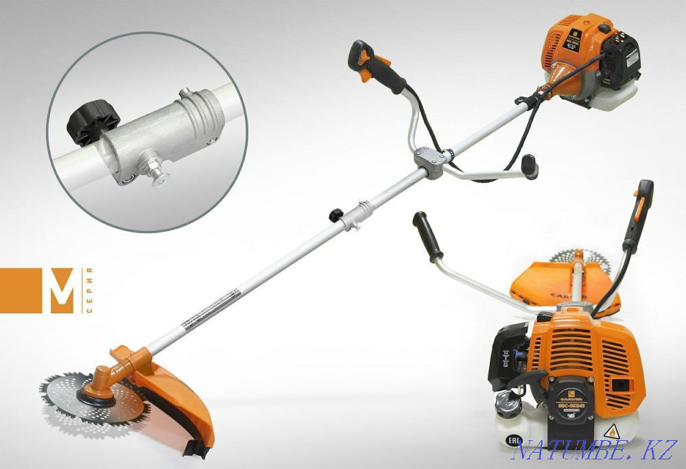 The trimmer petrol and electric new from 23000! Guarantee 1 year! Kostanay - photo 1