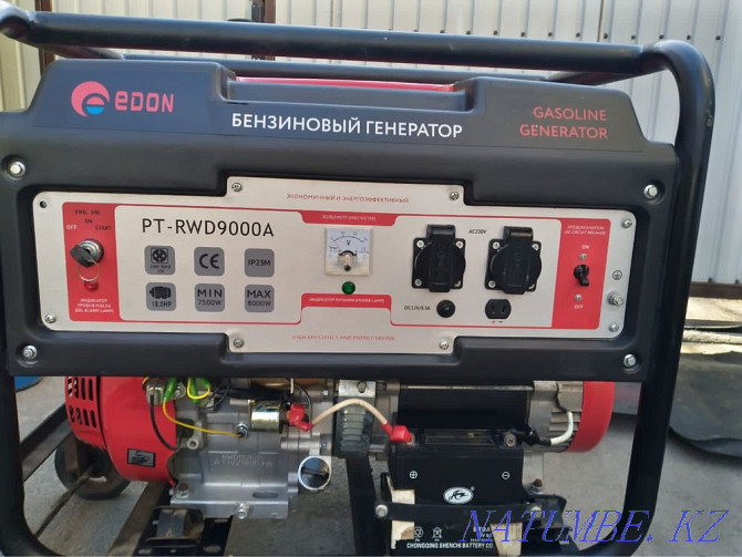 Gasoline generator 8 kW 1-phase Almaty - photo 1