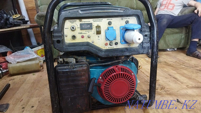 Generator 8-8/5 kW gasoline engine chabanka gas generator Almaty - photo 2