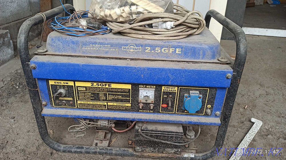 Generator Mateus 2.5kwt Almaty - photo 1