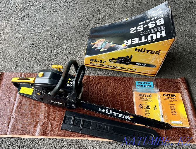 Sell chainsaw Huter BS-52 in excellent condition! Almaty - photo 1