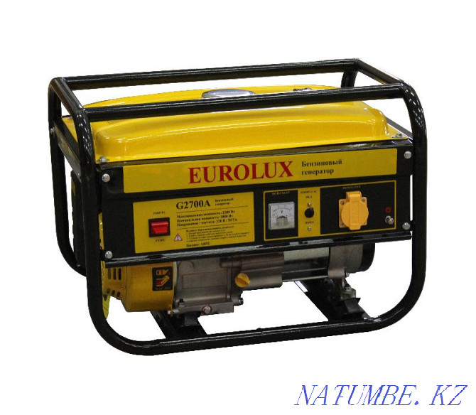 Generator EuroLux G2700a and HUTER, also with ATS. Delivery and warranty Almaty - photo 1