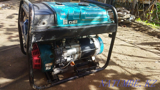 Generator 6.5 - 7 kW gasoline gas generator engine chabanka Almaty - photo 4