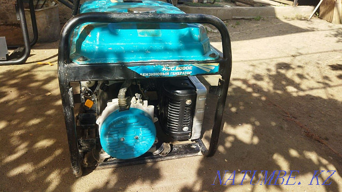 Generator 6.5 - 7 kW gasoline gas generator engine chabanka Almaty - photo 6