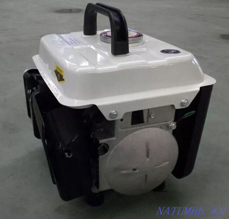 Portable gasoline generator Bison, 220V/750W, 12V/8A Almaty - photo 3