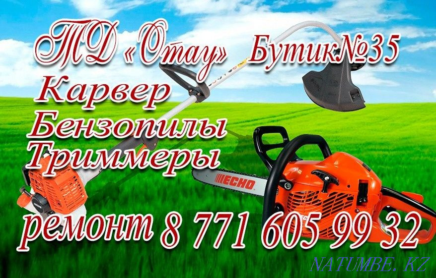Ремонт бензопил и бензо тримера Кокшетау - изображение 1