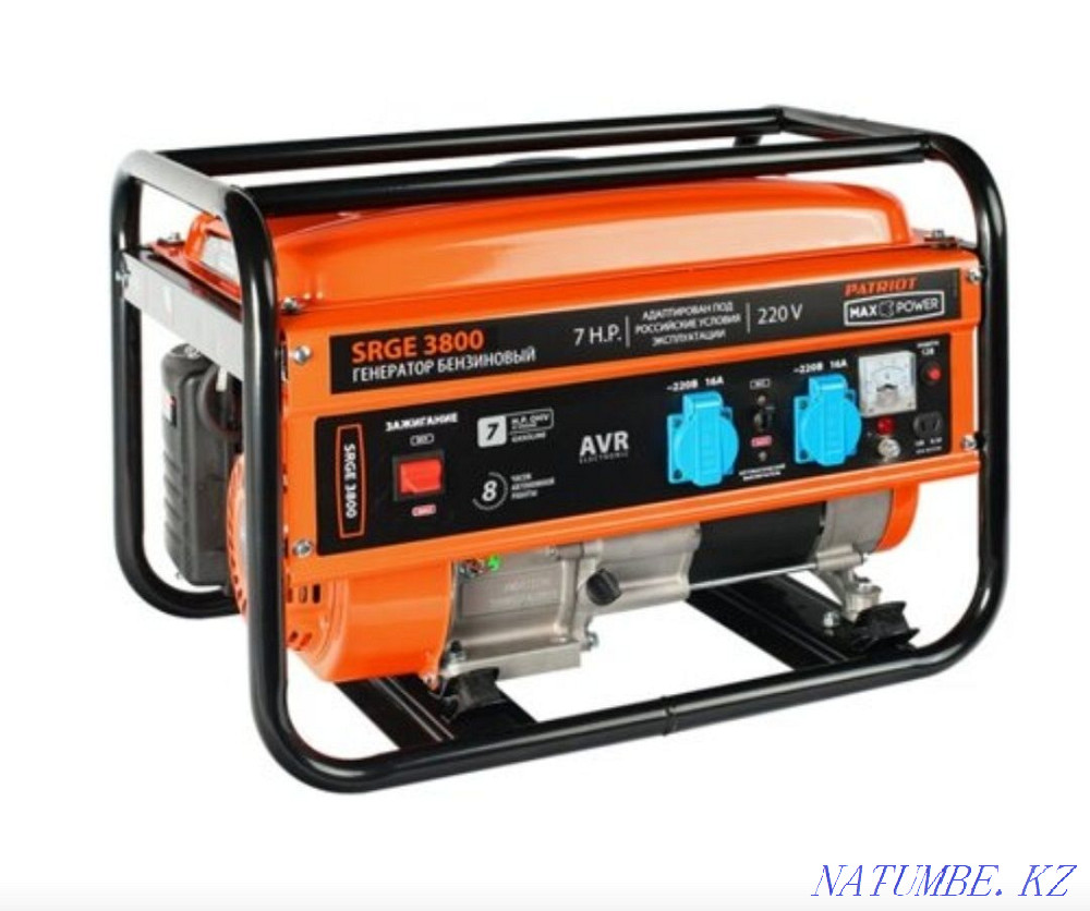 Generator petrol Patriot SRGE 3800 Almaty - photo 1