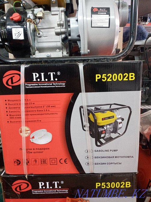 Motor pump petrol 50mm, 80mm PIT Almaty - photo 2