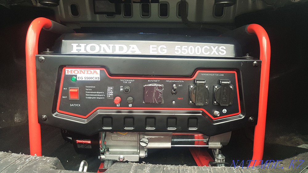 Бензин генераторы 5,5 кВт  Алматы - изображение 1