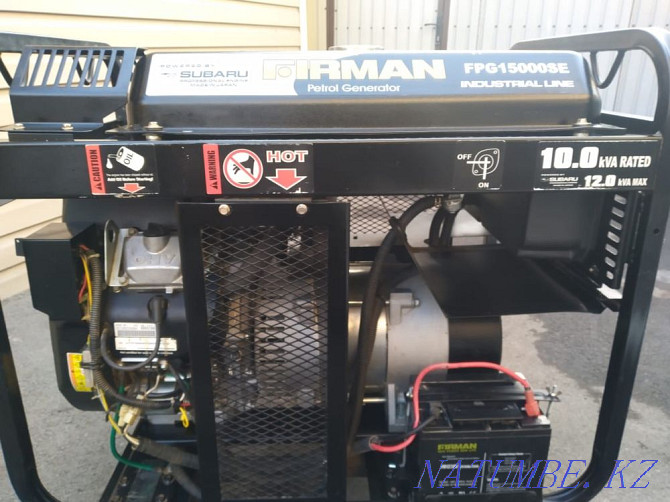 Gasoline generator 12 kW Almaty - photo 1