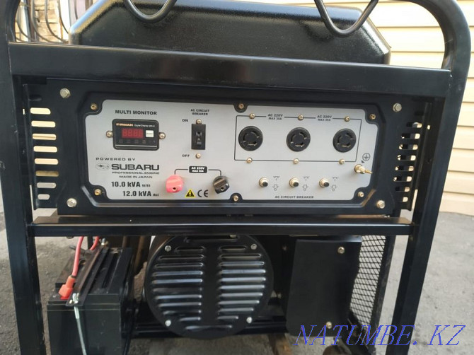 Gasoline generator 12 kW Almaty - photo 2