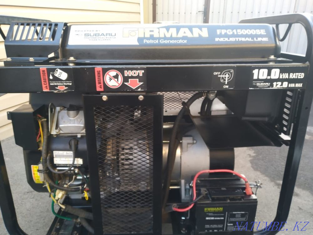 Gasoline generator 12 kW Almaty - photo 1