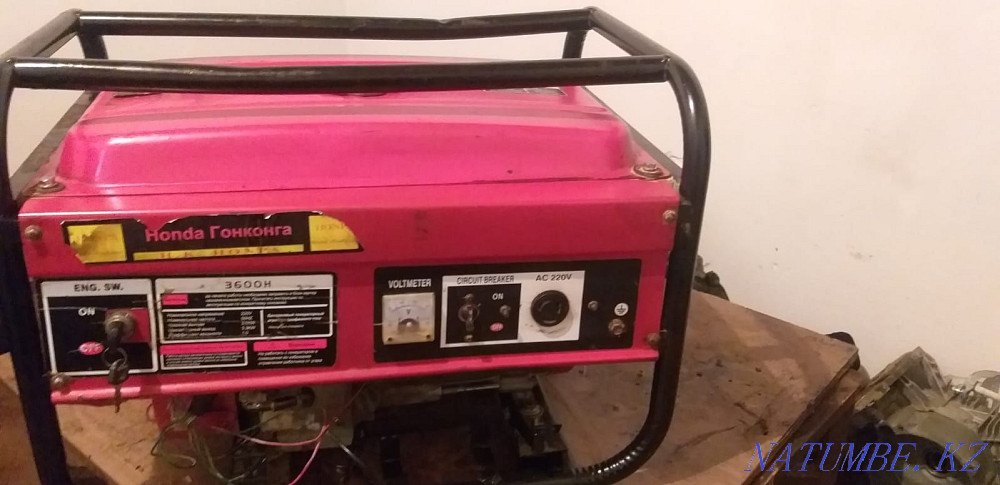 Генератор 3.5 квт Honda 3600н 55000тг Туркестан - изображение 1