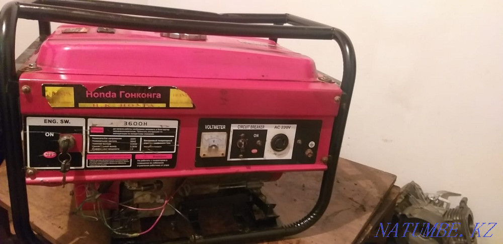 Генератор 3.5 квт Honda 3600н 55000тг Туркестан - изображение 2