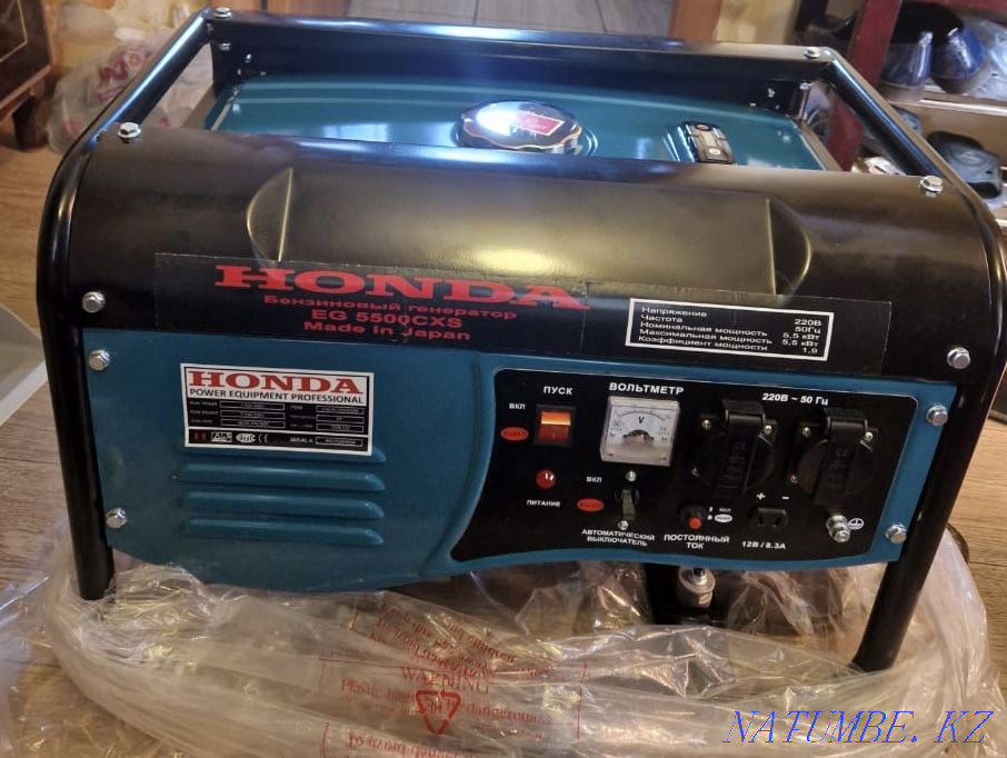 Honda генераторы  Алматы - изображение 3
