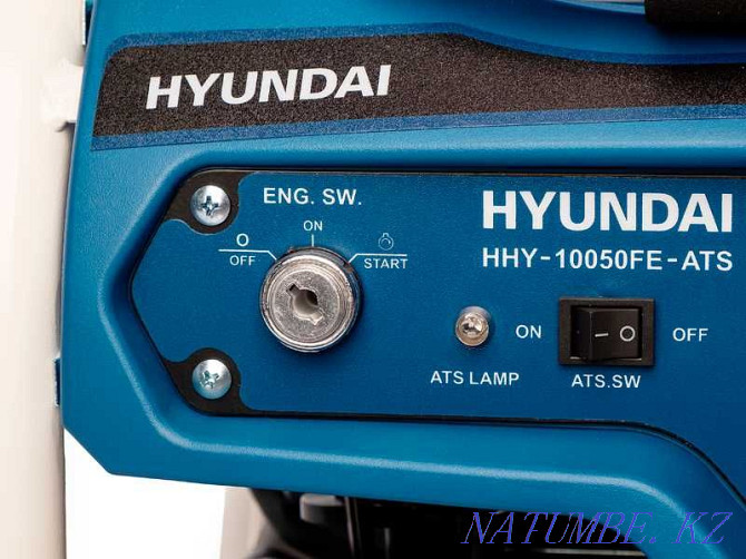 Gasoline Generator HYUNDAI HHY-10050FE-ATS Almaty - photo 5