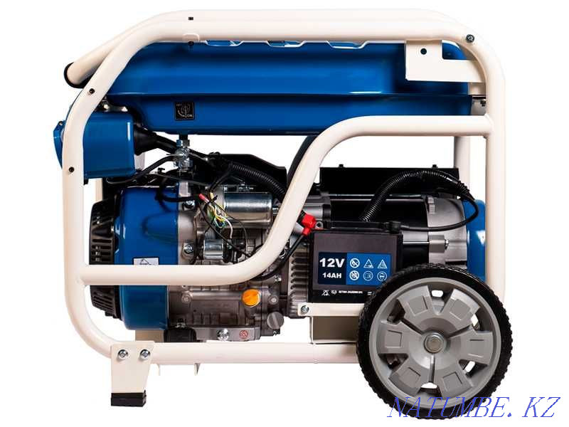 Бензиновый генератор HYUNDAI HHY-10050FE-ATS Алматы - изображение 2