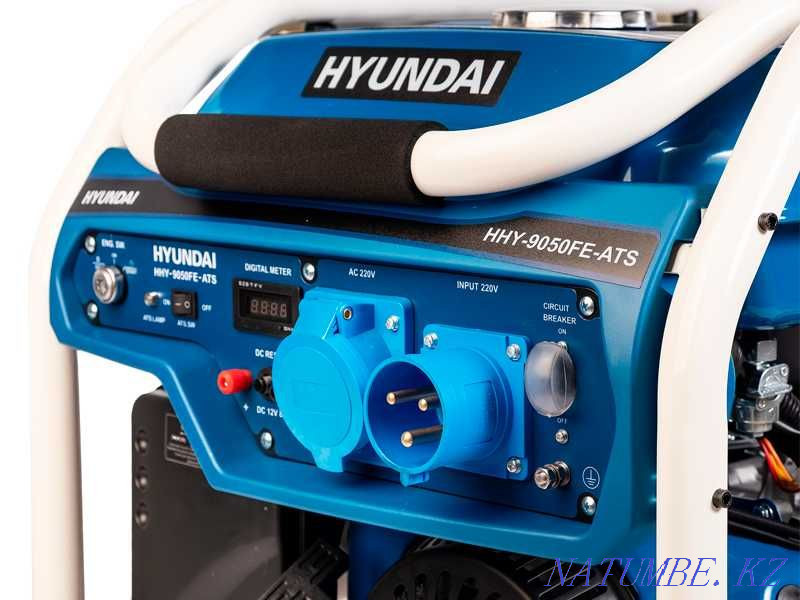 HYUNDAI HHY-9050FE-ATS бензин генераторы  Алматы - изображение 4
