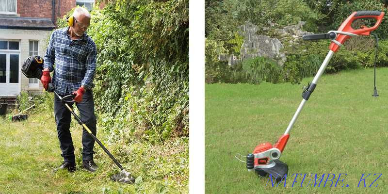 Lawn mower Trimmer Motokosa Benzokos daily lawn grass Almaty - photo 6