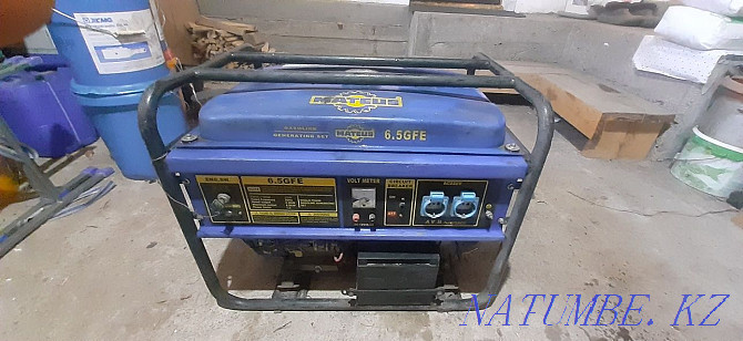 Gasoline generator Matheus 6.5 kW Astana - photo 1