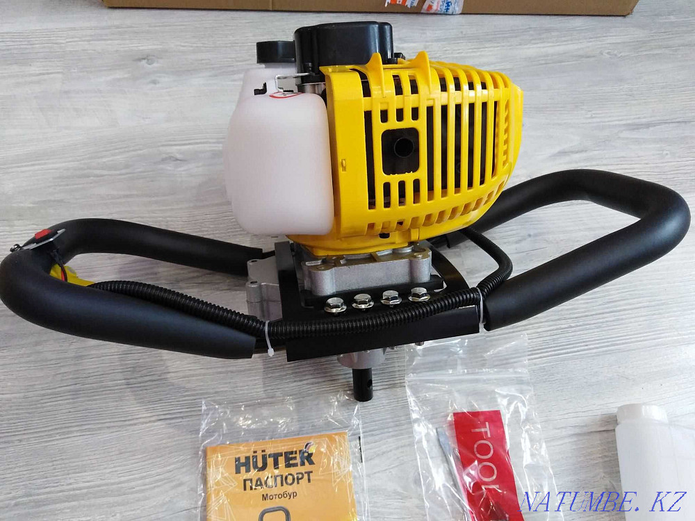 землебур Мотобур HUTER GGD-52 мотор ямобур Алматы - изображение 4