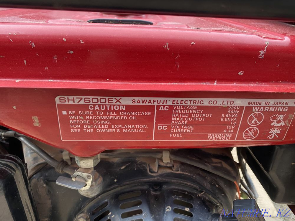 Генератор Движок Японская Срочно Алматы - изображение 6