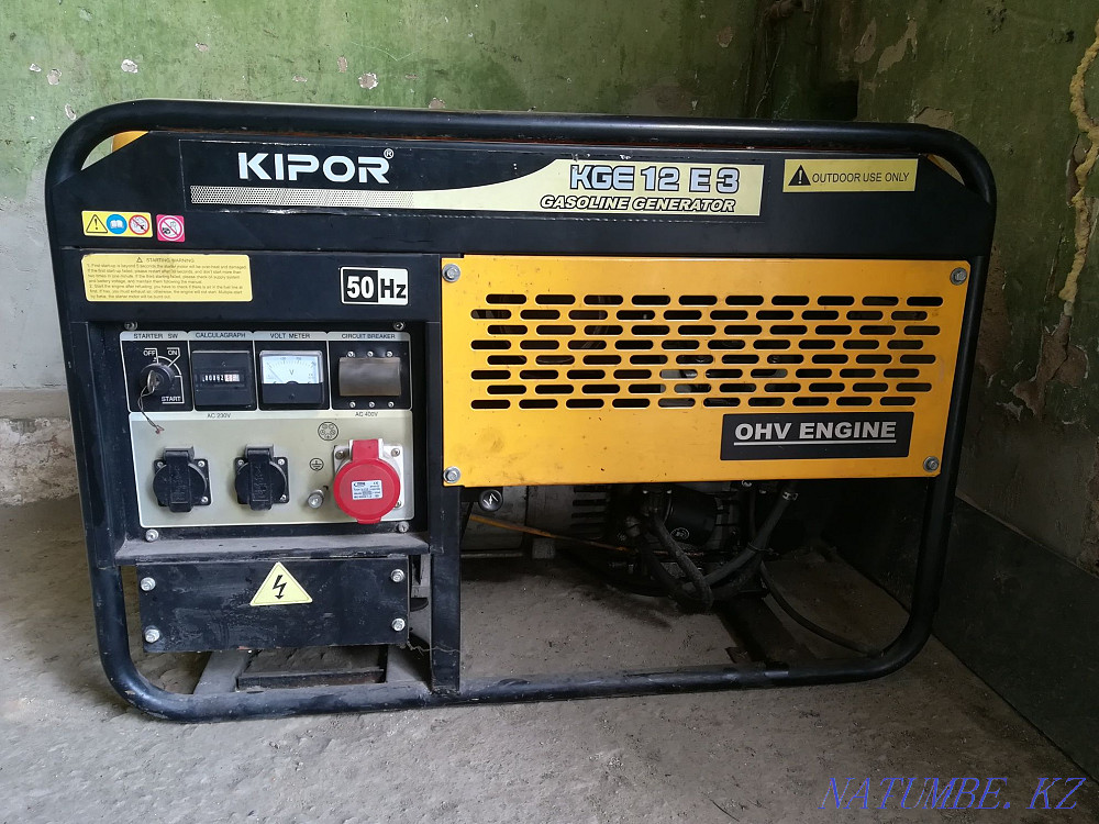 Бензогенератор Kipor 10 кВт Костанай - изображение 1