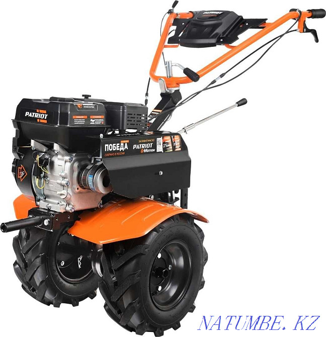 Motoblock petrol PATRIOT POBEDA (4 forward, 2 back) Russia Almaty - photo 1