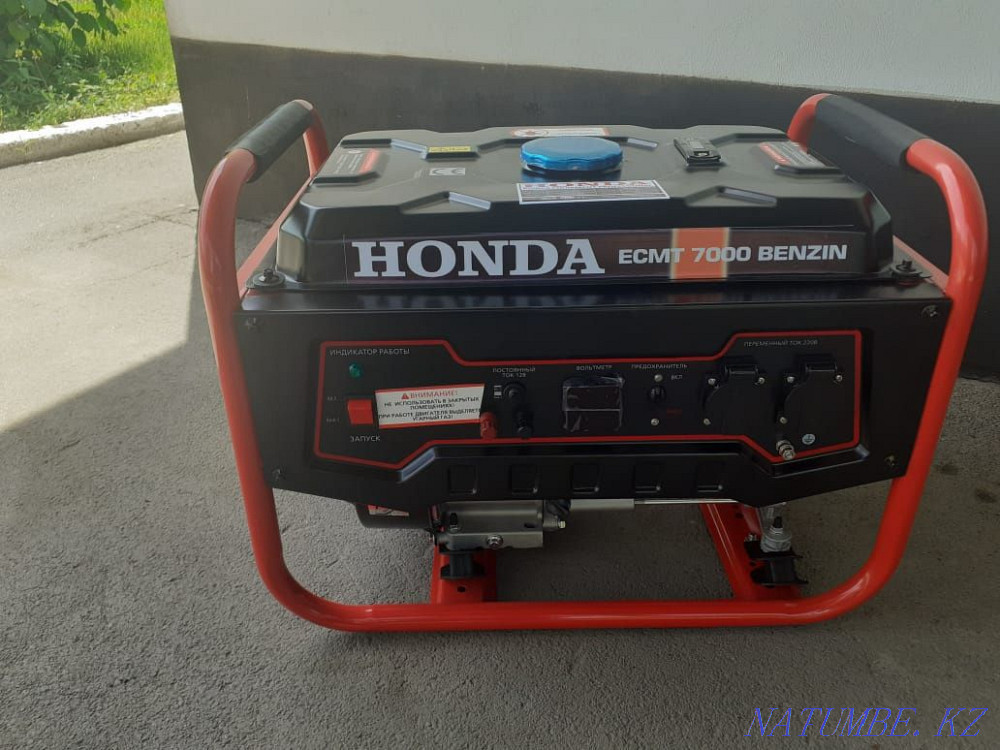 Генератор бензиновый Honba ECMT 7000 Есик - изображение 2