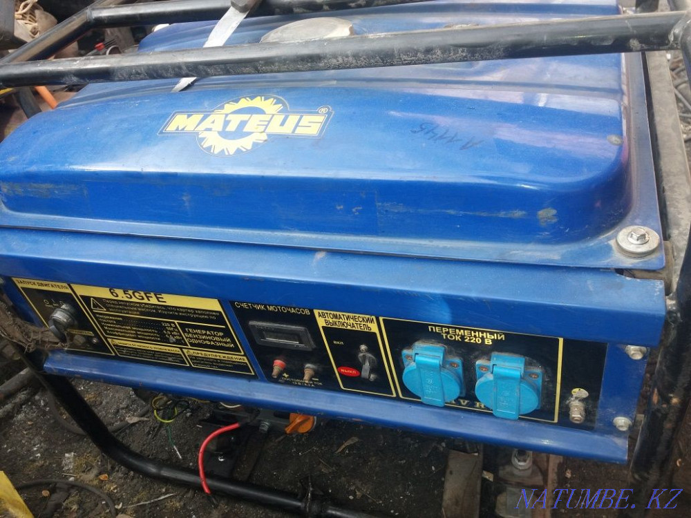 Продам срочно генератор матеус6.5кв Семей - изображение 4