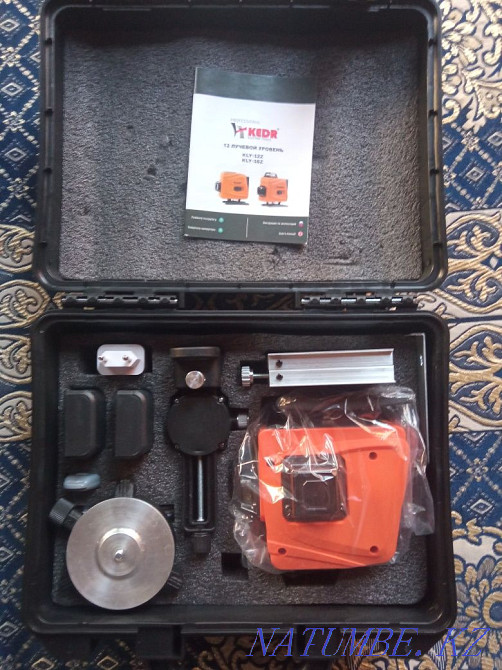 3D лазерный уровень + штатив 4м- распорка г.алматы Алматы - изображение 6