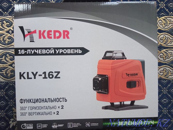 4D лазер деңгейі 16 сәулелер Алматы  Алматы - изображение 1