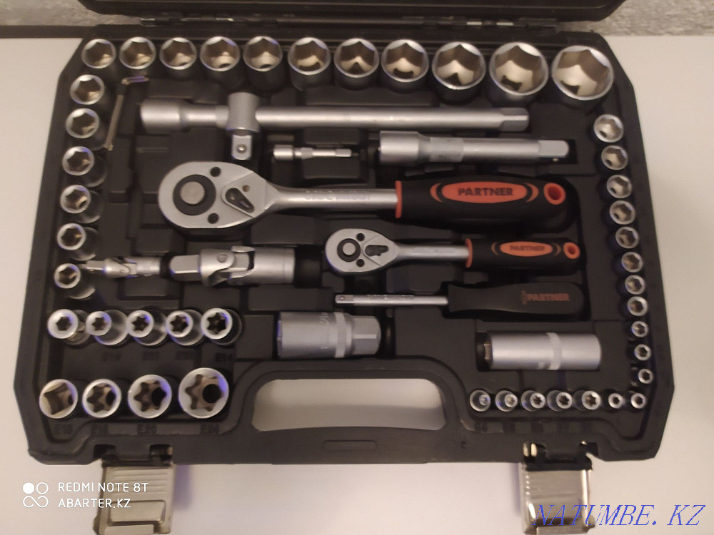 Tool set wrench tool suitcase Partner 108 pr Almaty - photo 4