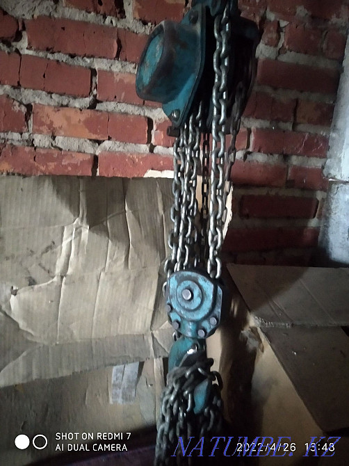 I will sell a chain winch of 3000 kg. Бостандык - photo 2