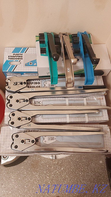 КОМПЛЕКТ Упаковочного инструмента. Натяжитель и пломбиратор для ленты Шымкент - изображение 2
