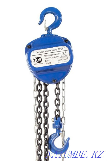 Hoist manual gear TOR TRSH (C) 1TX3M Karagandy - photo 1